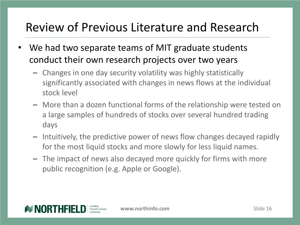 review of previous literature and research 2