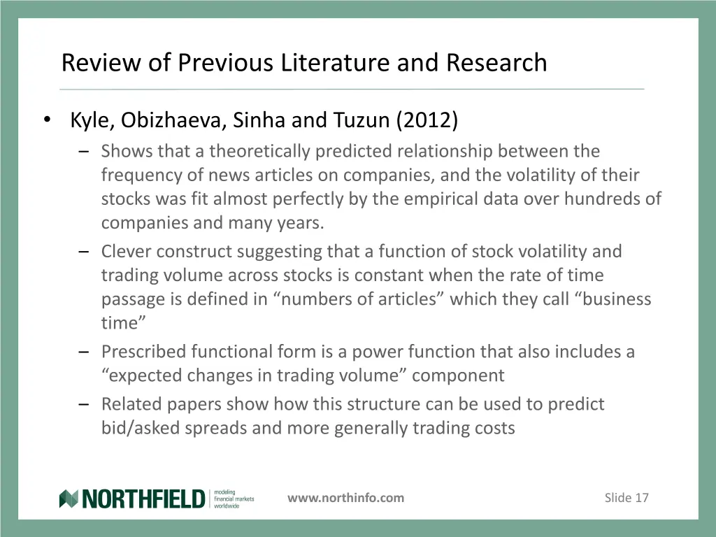review of previous literature and research 3