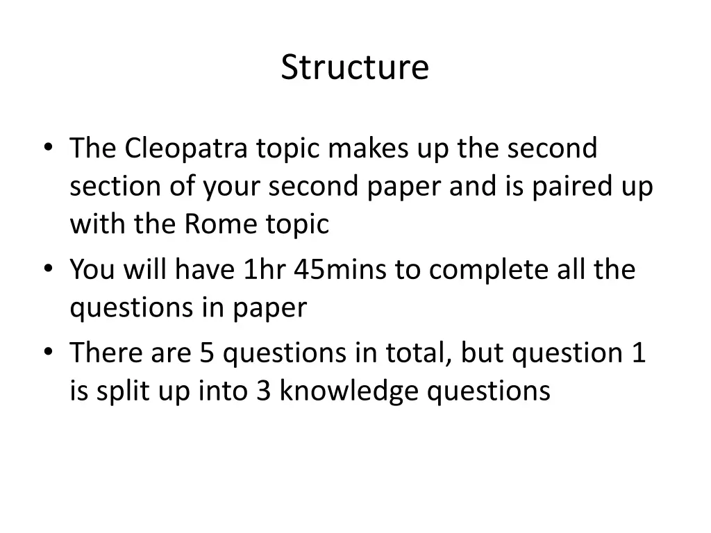 structure