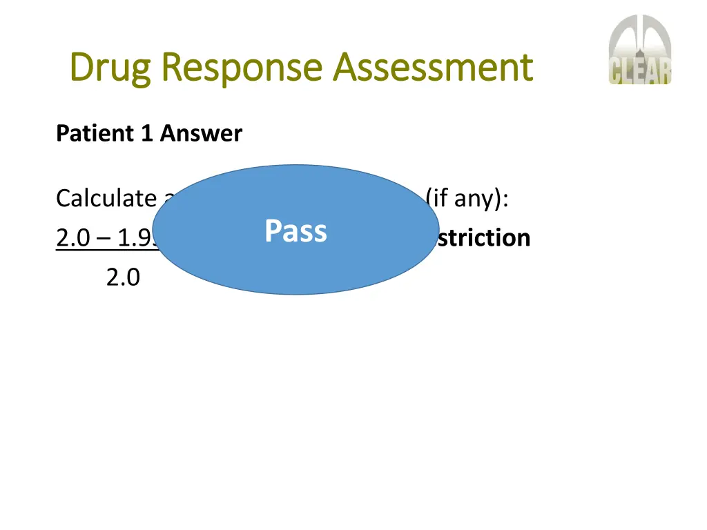 drug response assessment drug response assessment 14