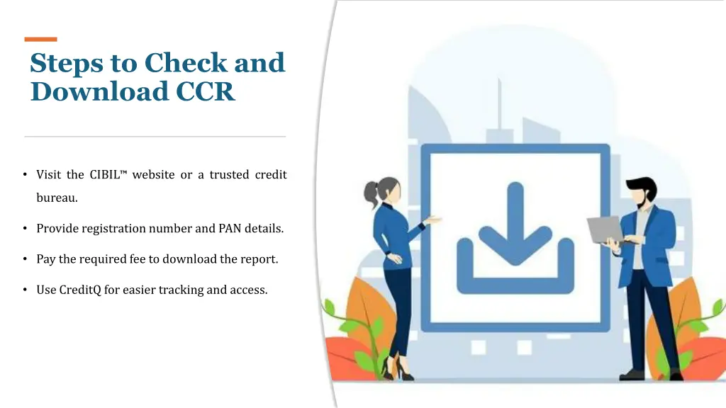steps to check and download ccr