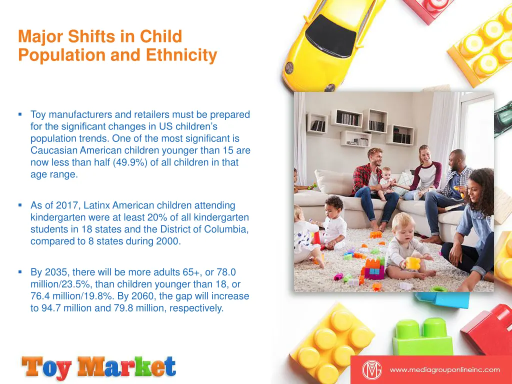 major shifts in child population and ethnicity
