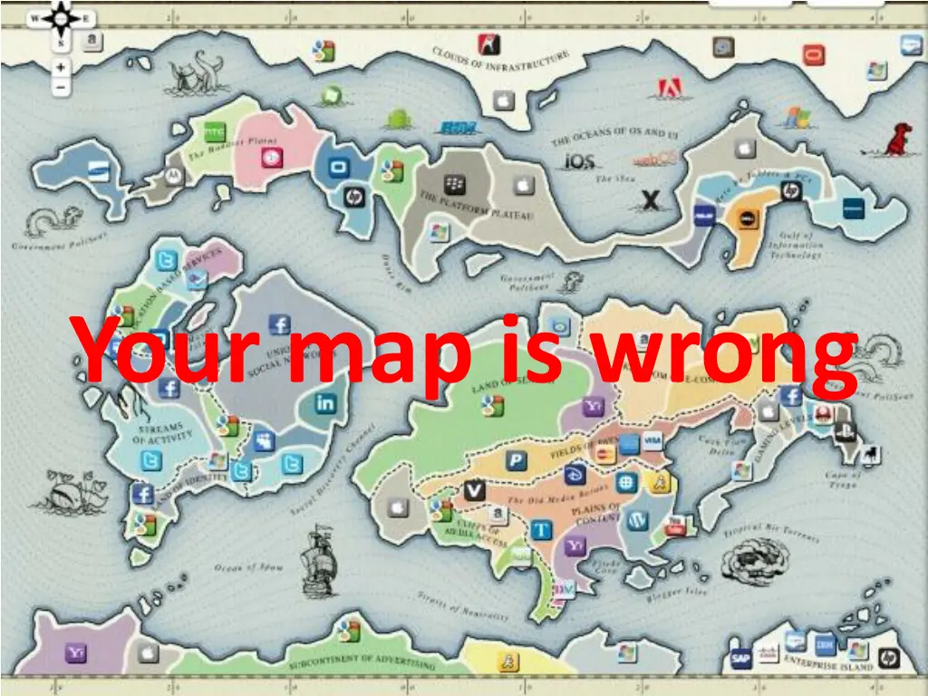 your map is wrong