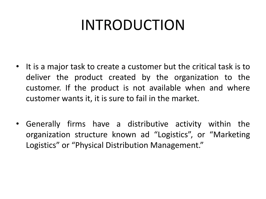 introduction