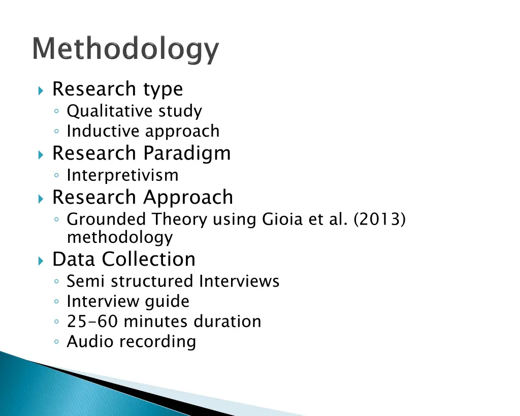 research type qualitative study inductive