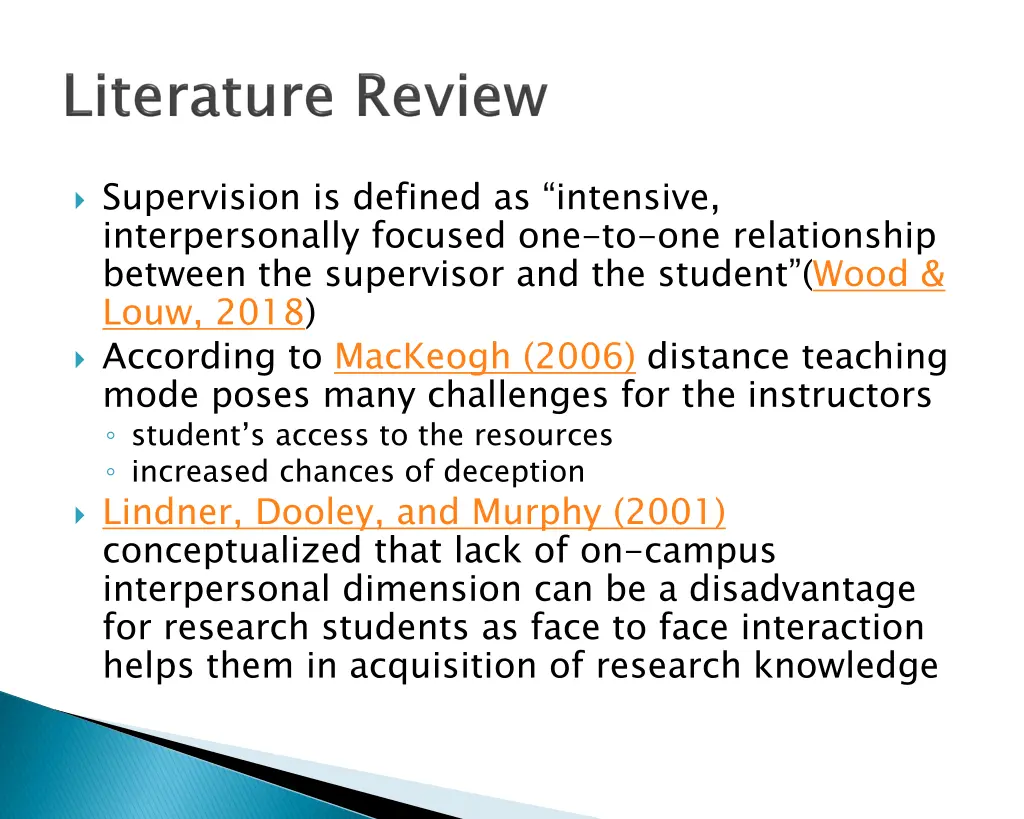 supervision is defined as intensive