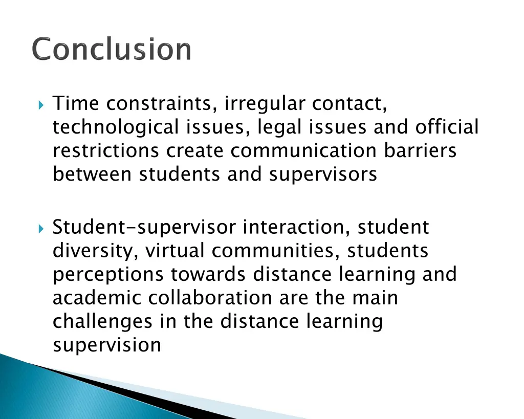 time constraints irregular contact technological