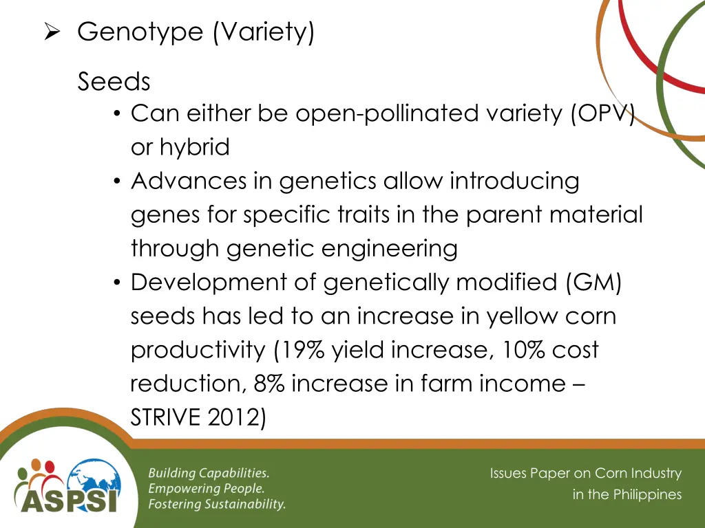 genotype variety