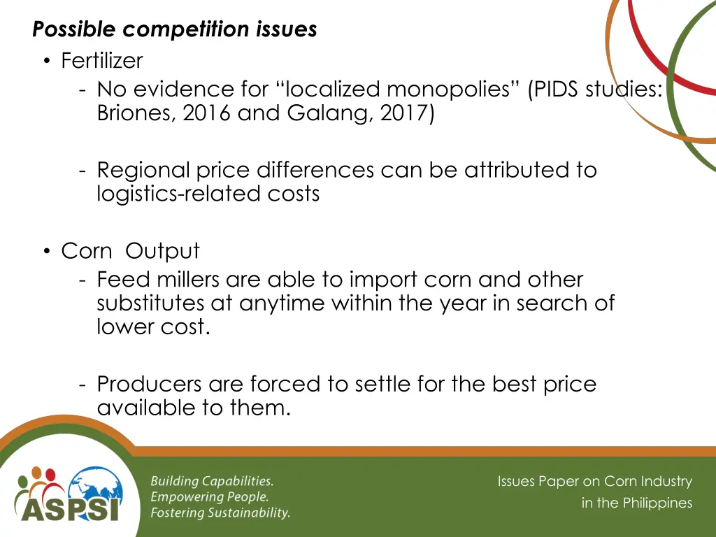 possible competition issues 1