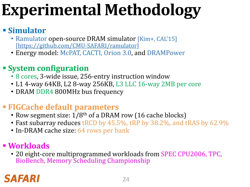 experimental methodology
