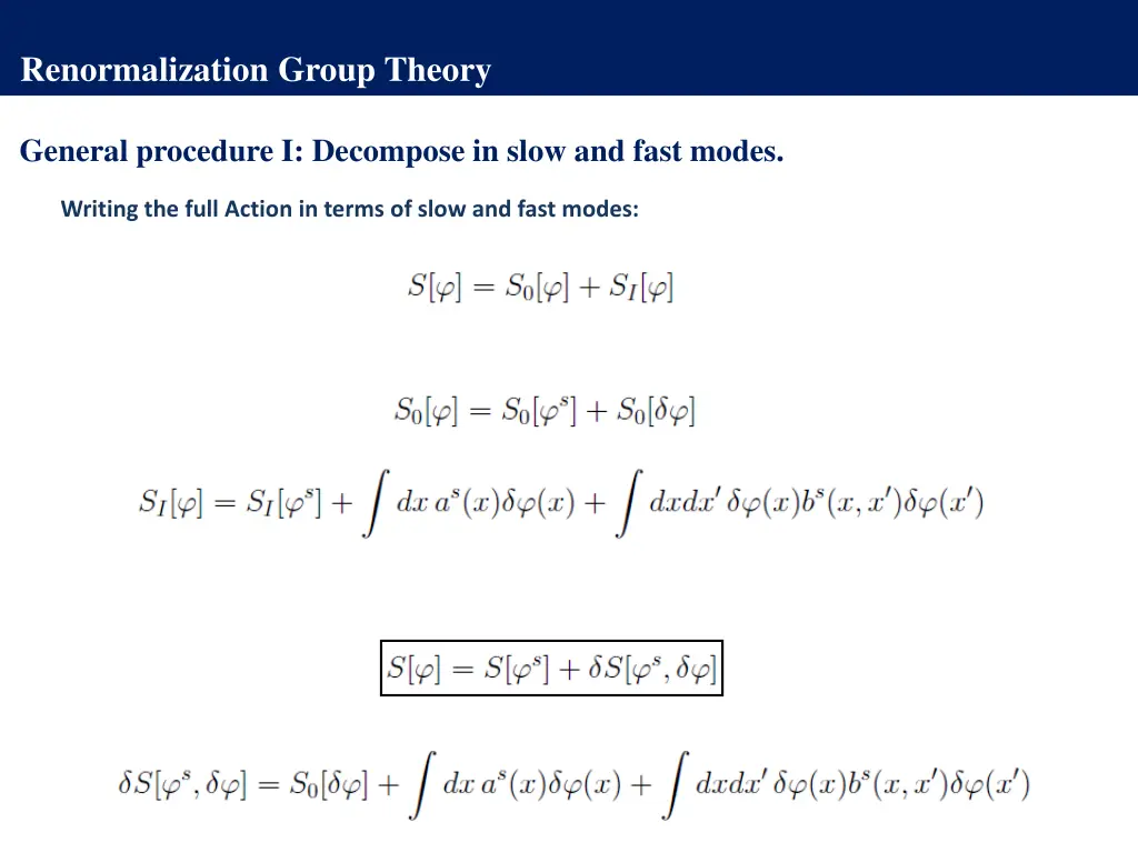 renormalization group theory 11