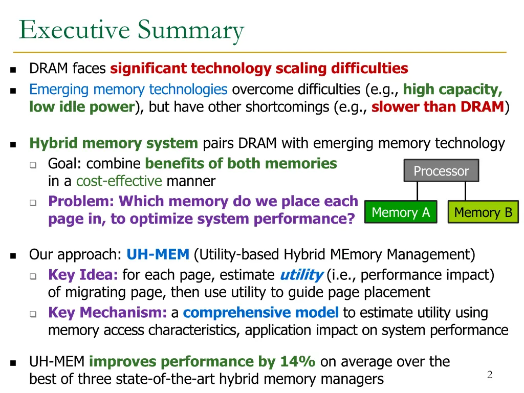executive summary