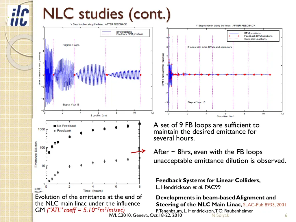 nlc studies cont