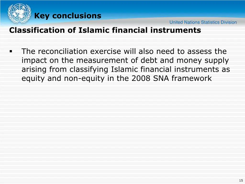 key conclusions 6