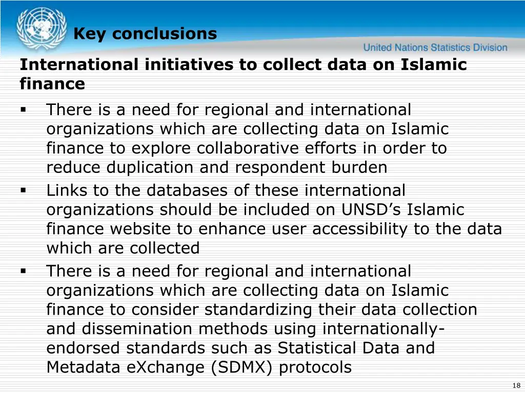 key conclusions 9