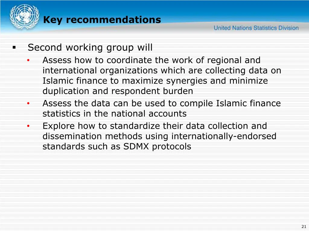 key recommendations 2