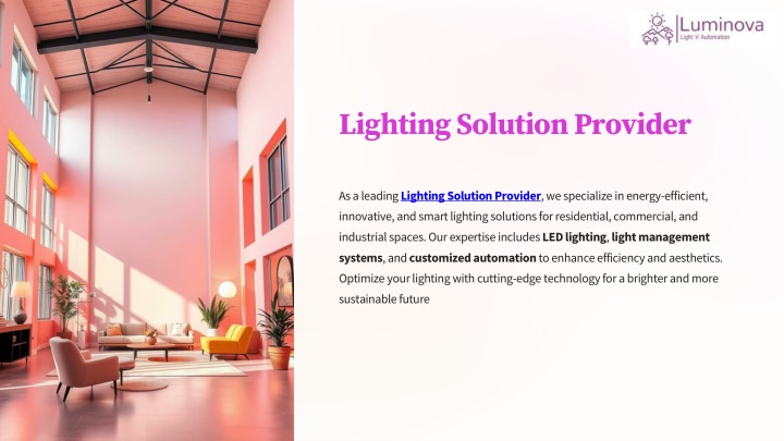 lighting solution provider
