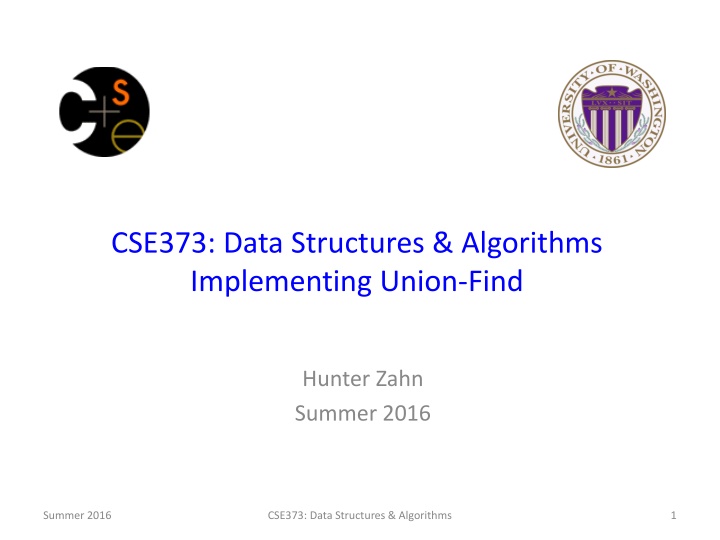 cse373 data structures algorithms implementing
