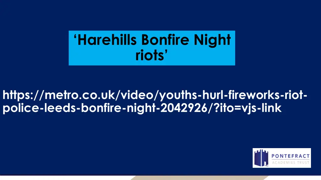 harehills bonfire night riots 1