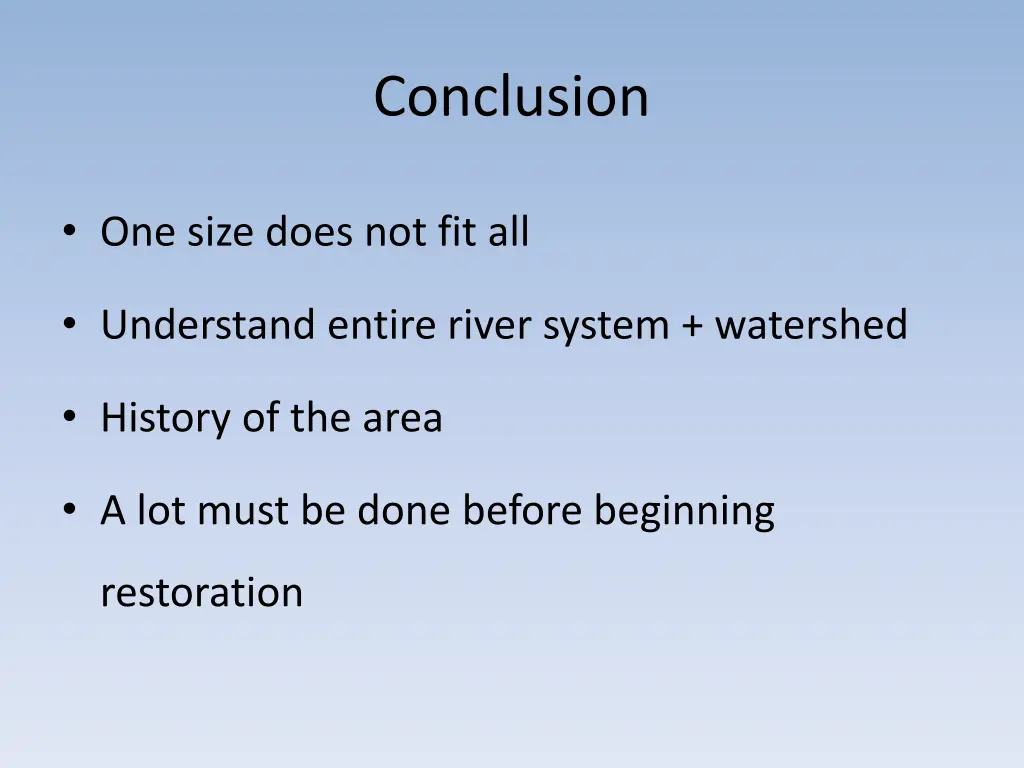conclusion 1