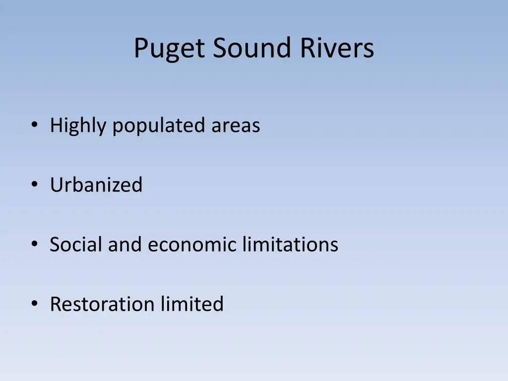 puget sound rivers