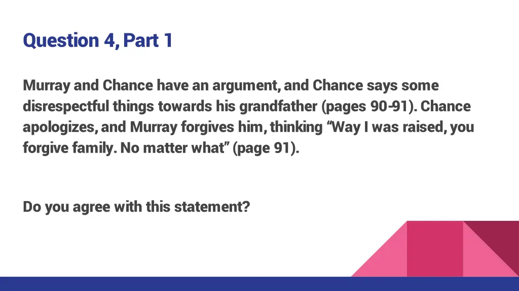 question 4 part 1