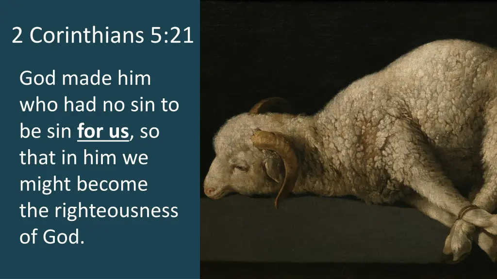 2 corinthians 5 21