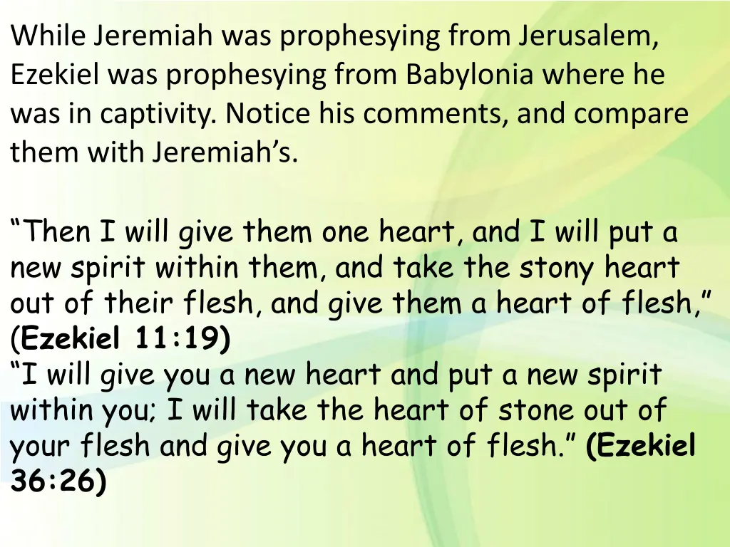 while jeremiah was prophesying from jerusalem