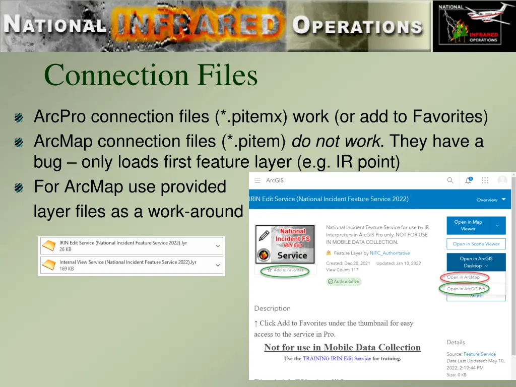 connection files