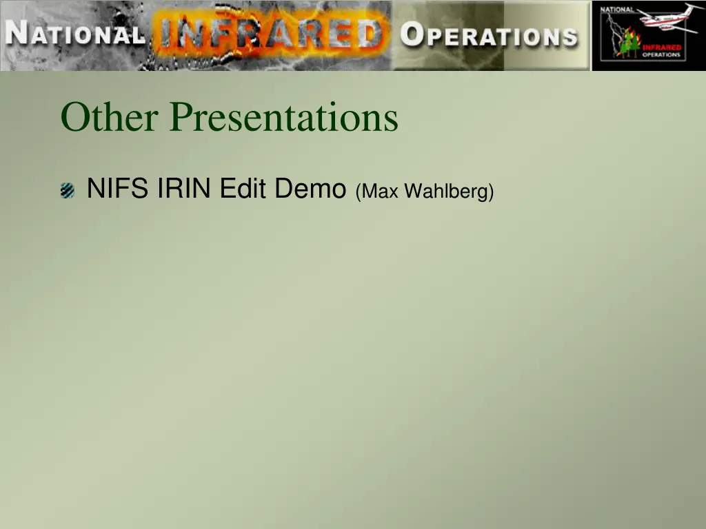 other presentations