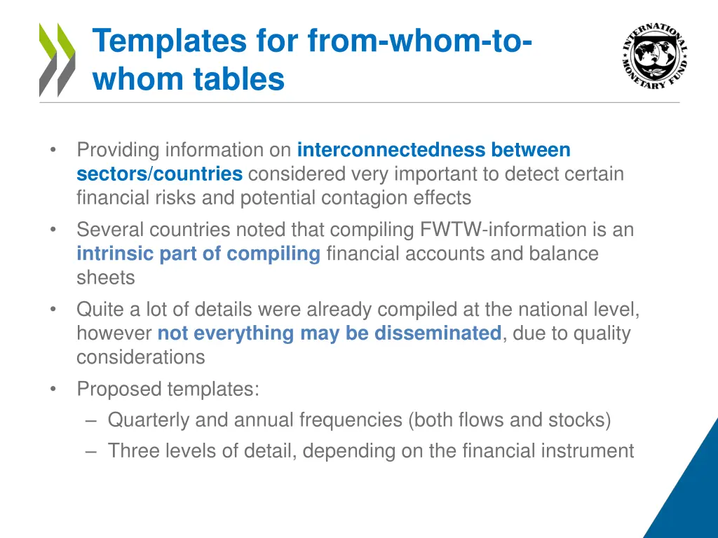 templates for from whom to whom tables