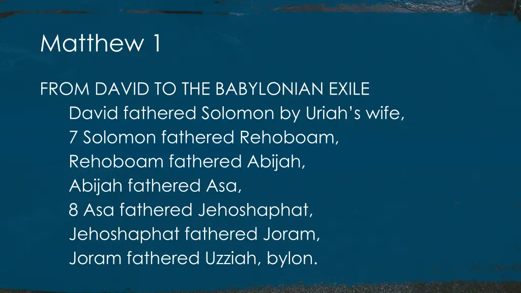 matthew 1 2