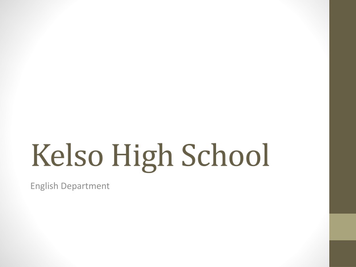 kelso high school