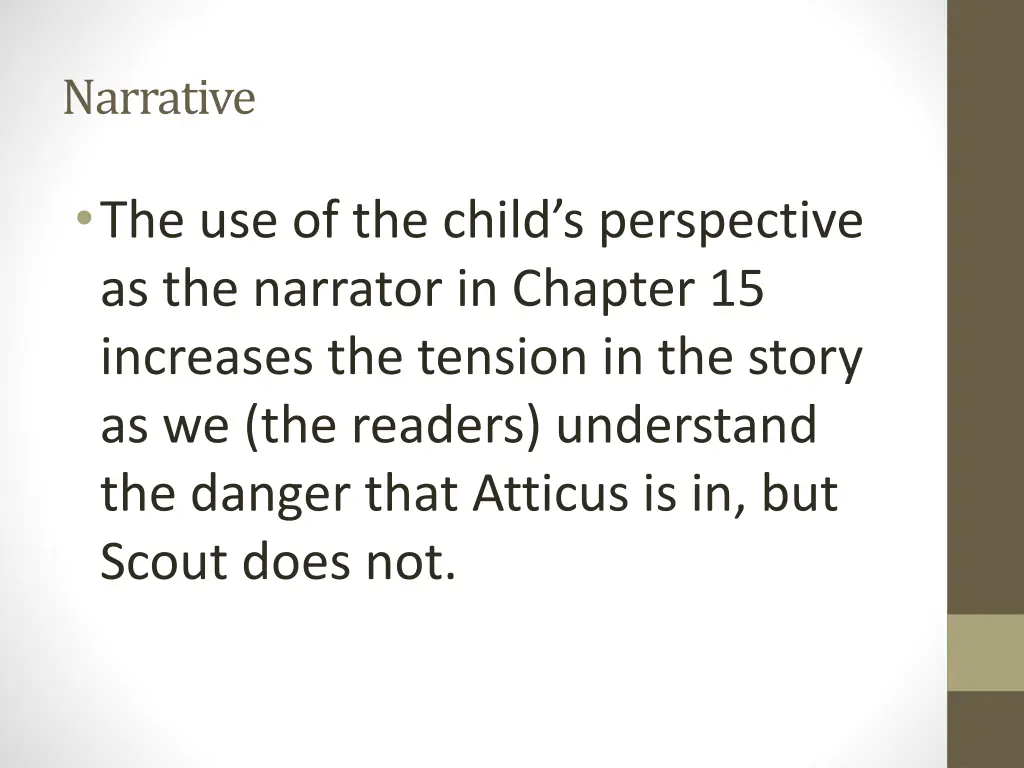 narrative
