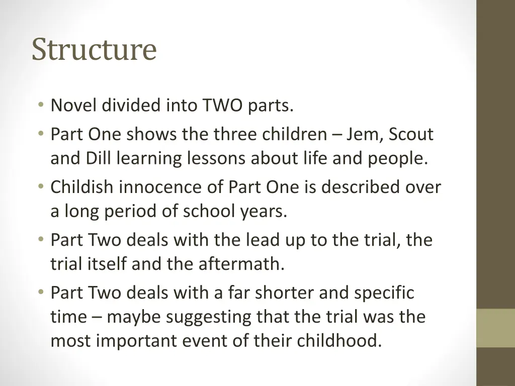 structure