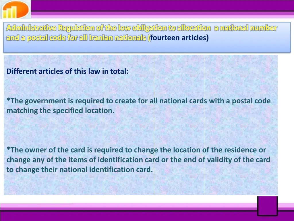 administrative regulation of the low obligation 1