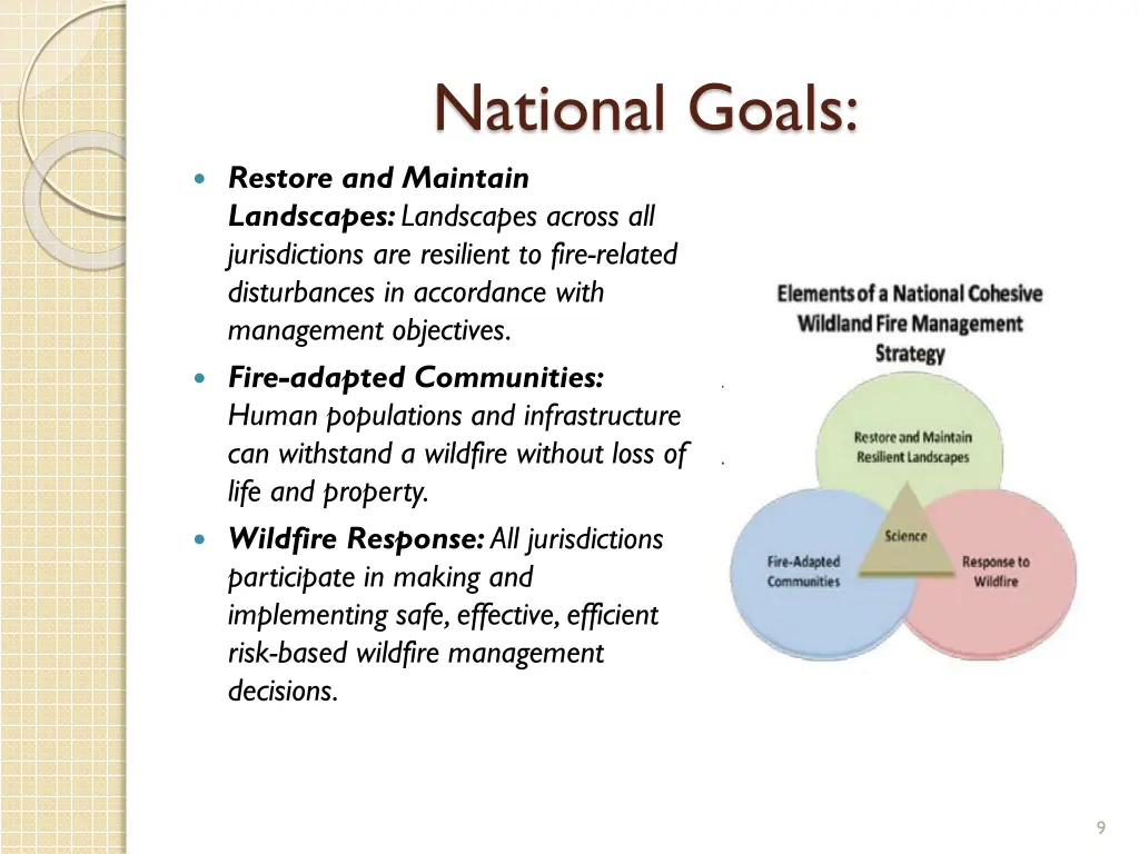 national goals
