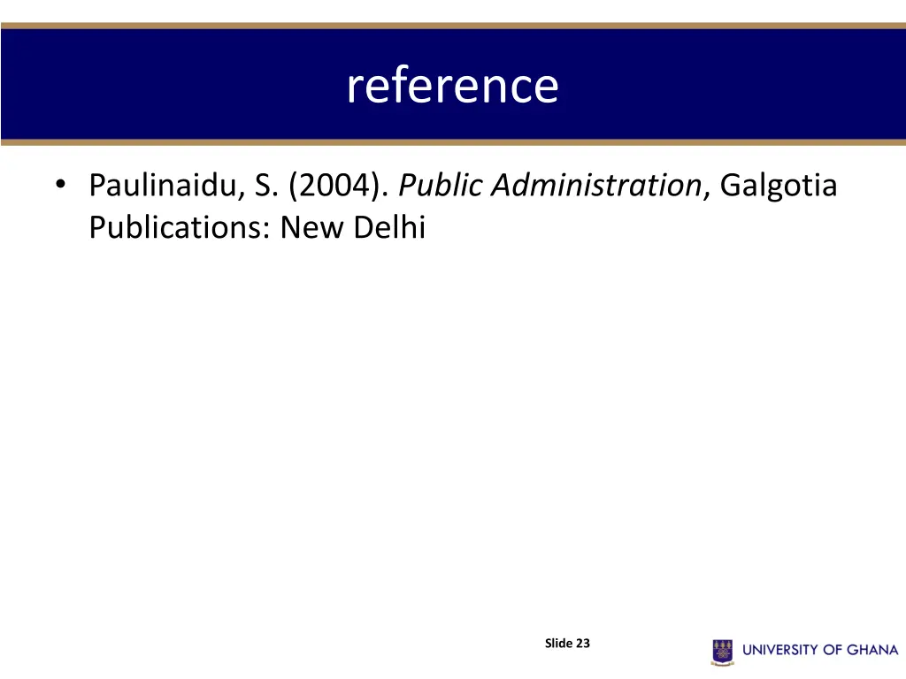 reference