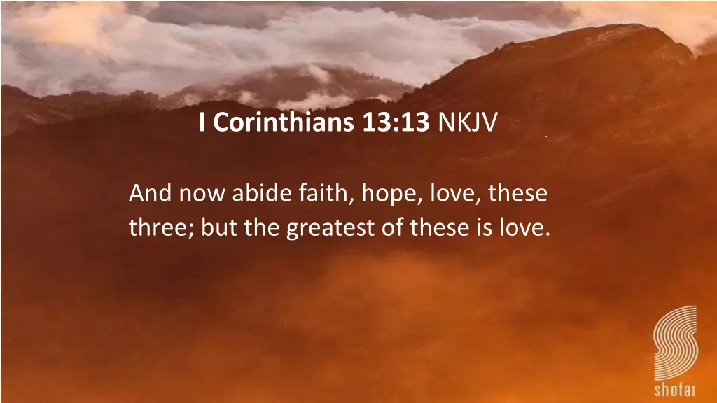 i corinthians 13 13 nkjv