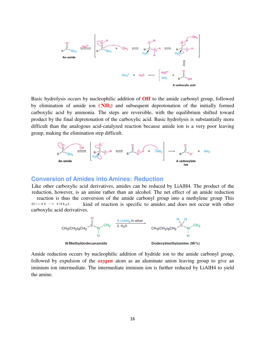 basic hydrolysis occurs by nucleophilic addition