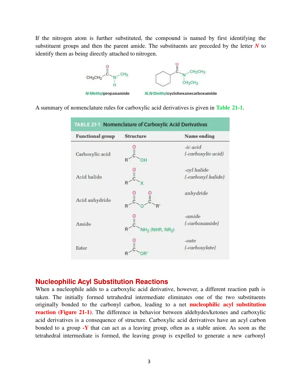 if the nitrogen atom is further substituted