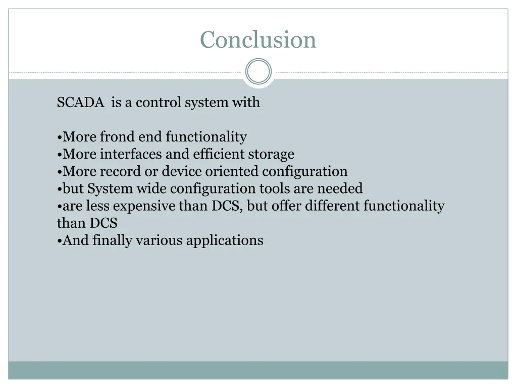 conclusion