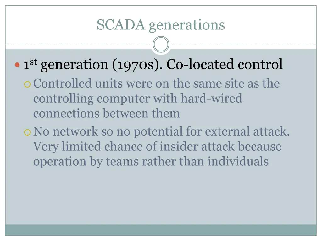 scada generations
