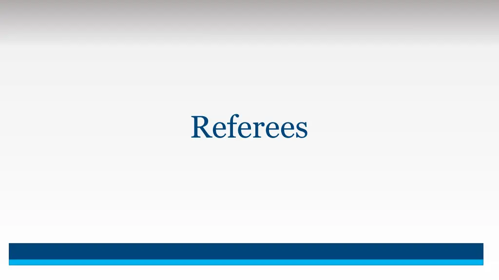 referees