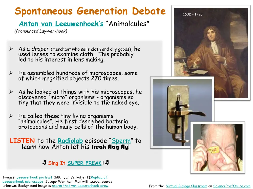 spontaneous generation debate anton