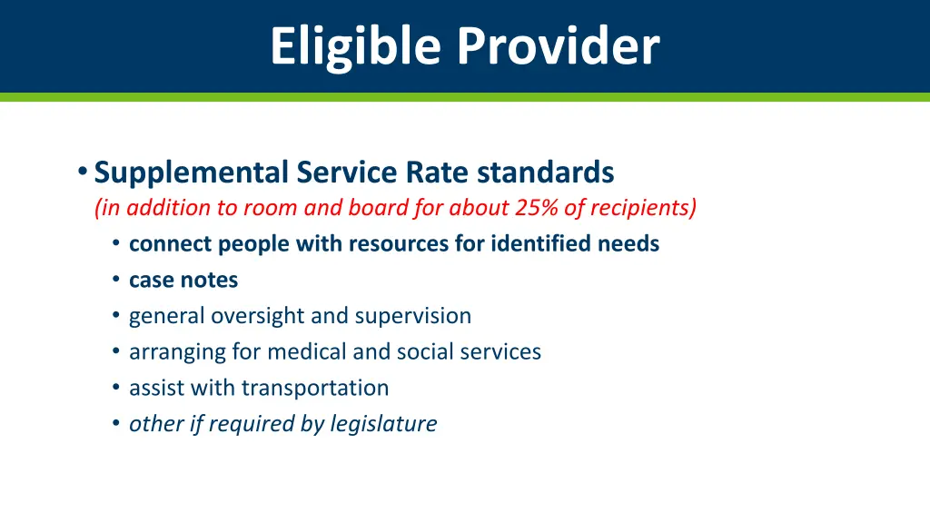 eligible provider 2