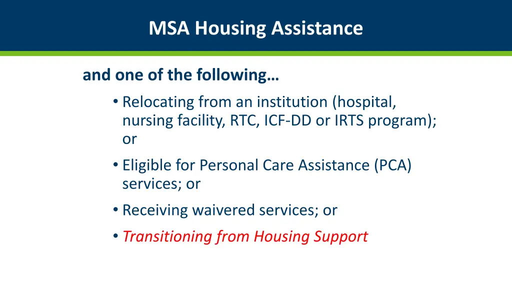msa housing assistance 2