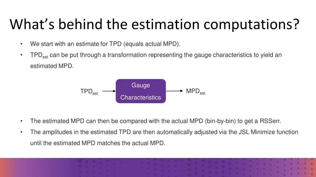 what s behind the estimation computations 1