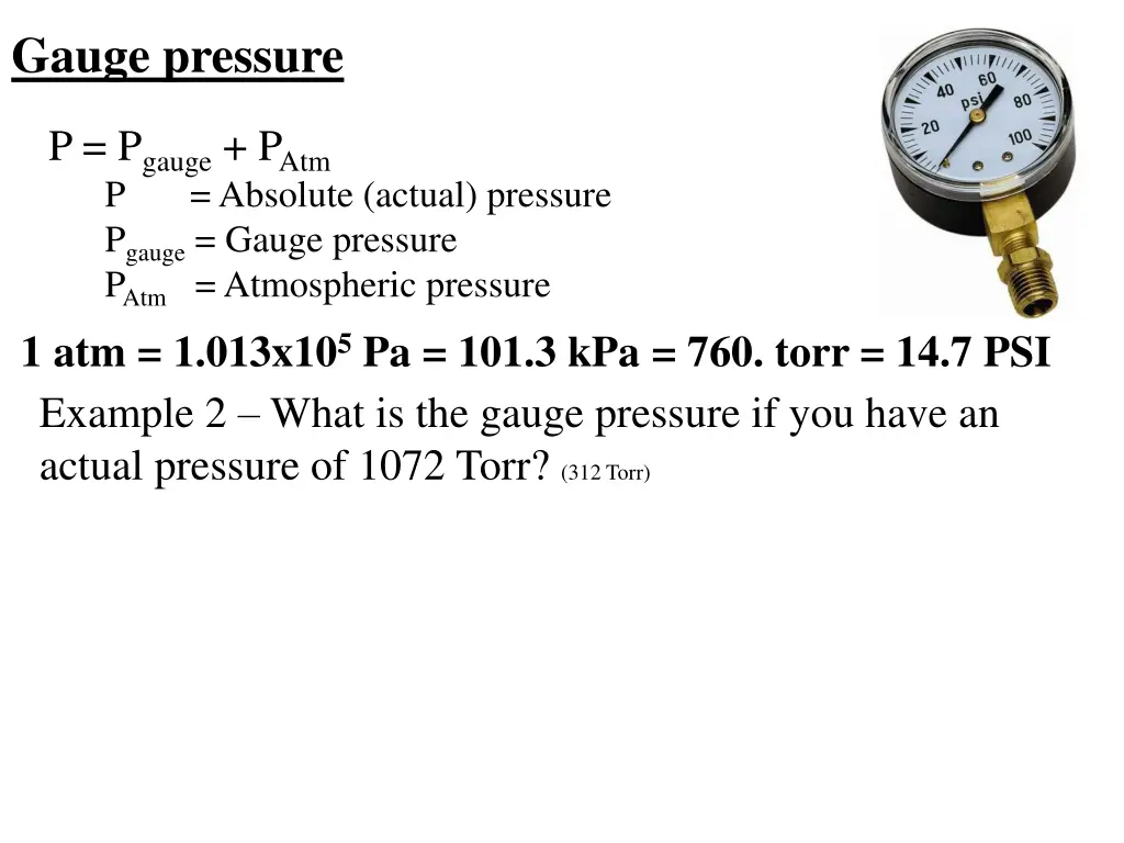gauge pressure 1