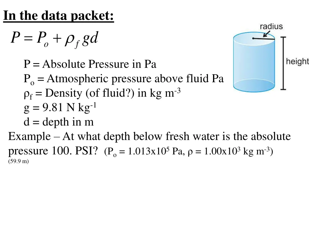 in the data packet p p o